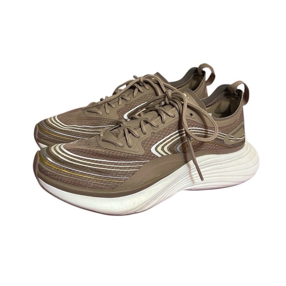 APL Streamline Running Shoes Milk-Chocolate Brown/White Sneakers Size 7